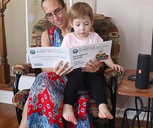 Literacy starts with reading out loud to children