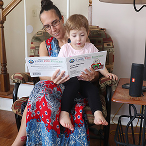 Literacy starts with reading out loud to children
